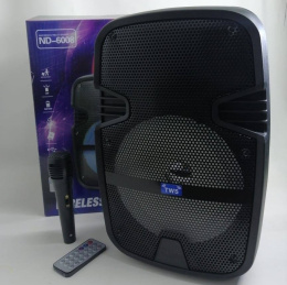 Głośnik stereo bezprzewodowy, przenośny Bluetooth USB - boombox