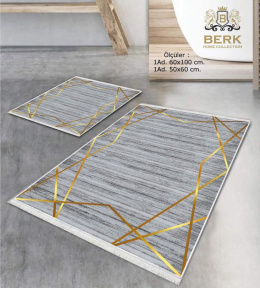 Komplet dywaników łazienkowych 2 szt. (60x100 cm i 50x60 cm)