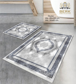 Komplet dywaników łazienkowych 2 szt. (60x100 cm i 50x60 cm)
