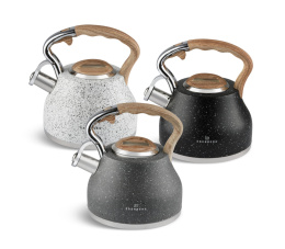 Stainless steel kettle with whistle capacity 3.0l by EDENBERG