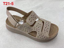 Damskie buty - sandały model: T21-5 rozm. 36-41 (12P) i 39-43 (8P)
