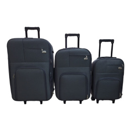 Zestaw 3 walizek podróżnych na kółkach