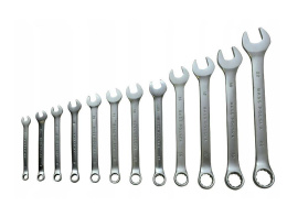 Set of 6 - 22 mm open-end wrenches, 12 pcs.