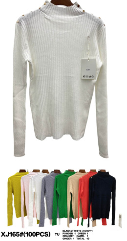 Damski półgolf - sweter model: XJ165#