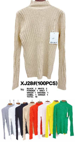 Damski półgolf - sweter model: XJ28#