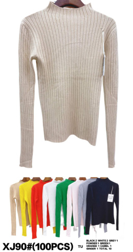 Damski półgolf - sweter model: XJ90#
