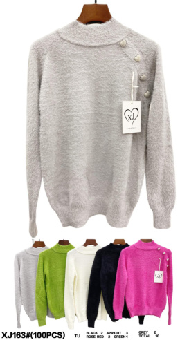 Damski półgolf - sweter model: XJ163#