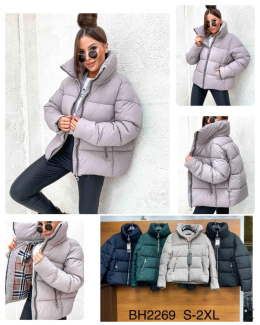 Women's winter jacket, model: BH2269 (size: S-2XL)
