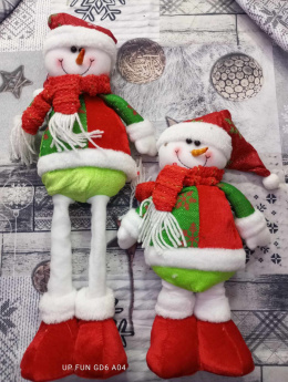 Christmas figurines - snowman on telescopic legs - max 60 cm