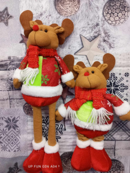 Christmas figurines - reindeer on telescopic legs - max 60 cm