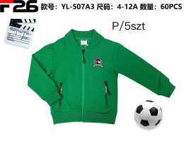 Bluza dresowa dla chłopca (wiek: 4-12) model: YL-507A3