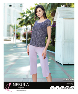 Piżama damska marki NEBULA model: 14028 (rozm. M-3XL)