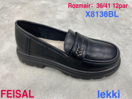 Women's semi-boots, pumps FEISAL model X8138BL sizes 36-41 (12P)