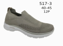 Buty sportowe męskie wsuwane model: 517-1, -2, -3 (rozm: 40-45)