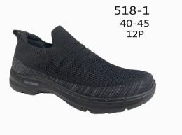 Buty sportowe męskie wsuwane model: 518-1, -2 (rozm: 40-45)