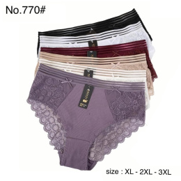 Women's panties model: 770# (XL-2XL-3XL)