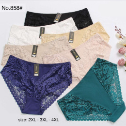 Women's panties model: 858# (2XL-3XL-4XL)