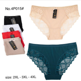 Women's panties model: 4P015# (2XL-3XL-4XL)
