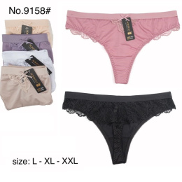 Panties - women's thong model: 9158# (L-XL-XXL)
