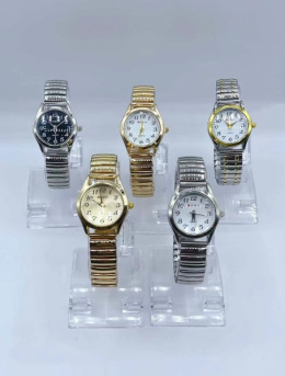 Elegancki zegarek damski na metalowej, elastycznej bransolecie model: SL5691